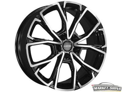 Khomen KHW1907 (Kodiaq/Tiguan) 7.5 x 19 5*112 Et:43 Dia:57.1 Black-FP
