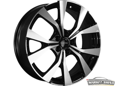 Khomen KHW1906 (Haval Dargo) 7 x 19 5*114.3 Et:40 Dia:66.6 Black-FP