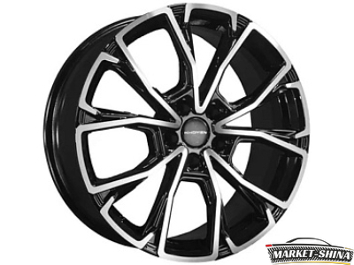 Khomen KHW1907 (CX-5/CX8) 7.5 x 19 5*114.3 Et:45 Dia:67.1 Black-FP