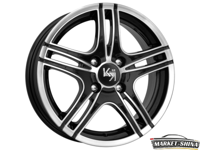 K&K Пандора (КС466) 8.5 x 19 5*114.3 Et:45 Dia:64.1 Алмаз черный