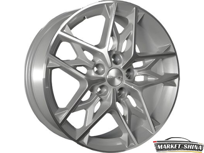 Khomen KHW1709 (Evolute i-Joy) 7 x 17 5*110 Et:40 Dia:67.1 Black